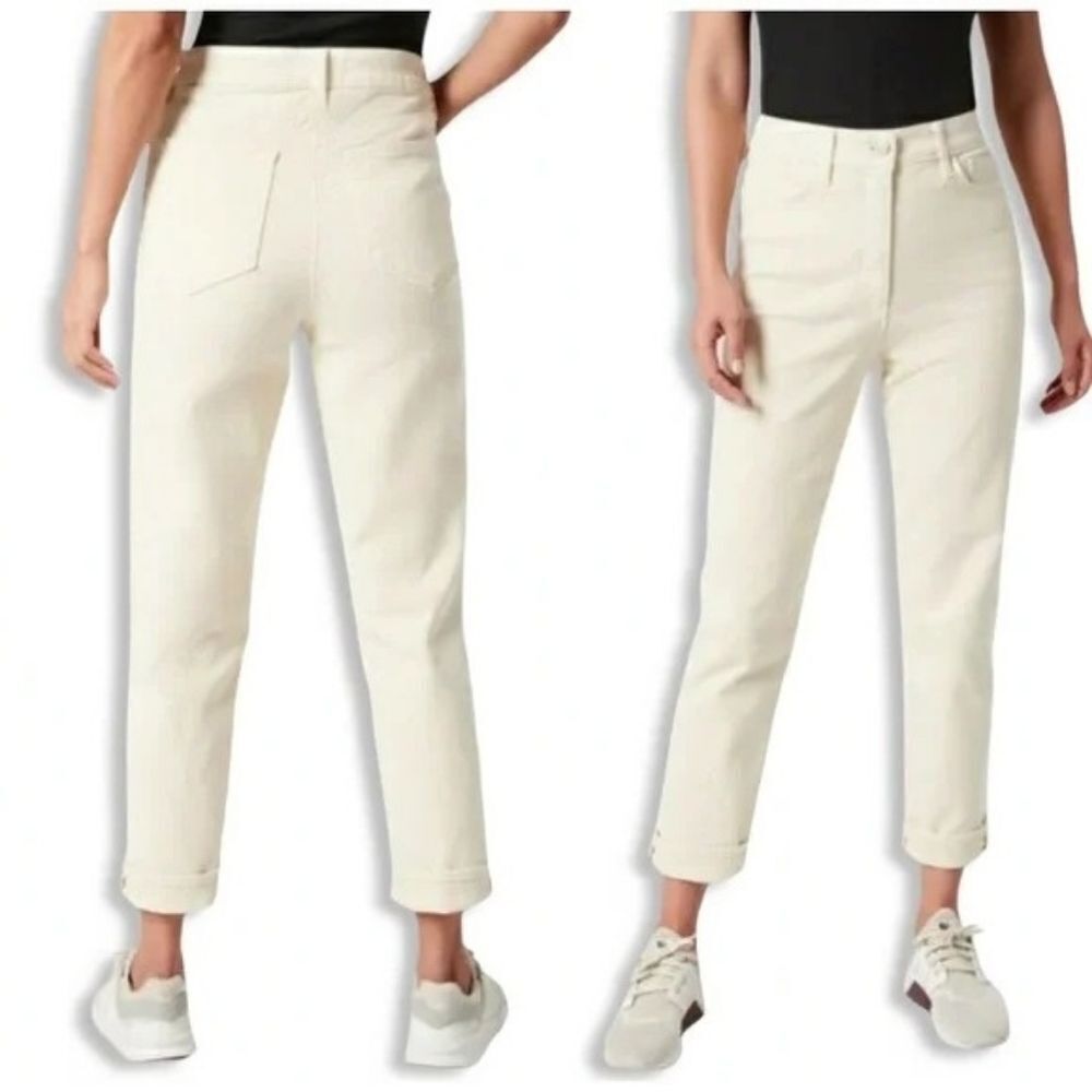 Athleta Flex Straight Crop Jeans